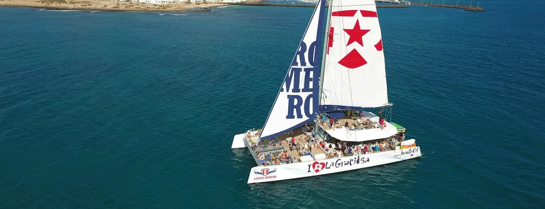 I love La Graciosa catamaran tour