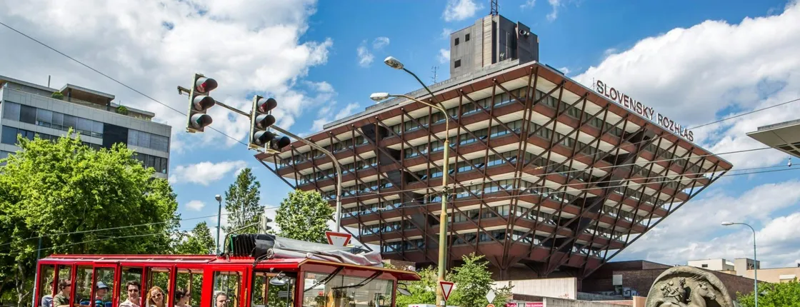 All Inclusive Tour on the Presporacik Oldtimer Bus in Bratislava