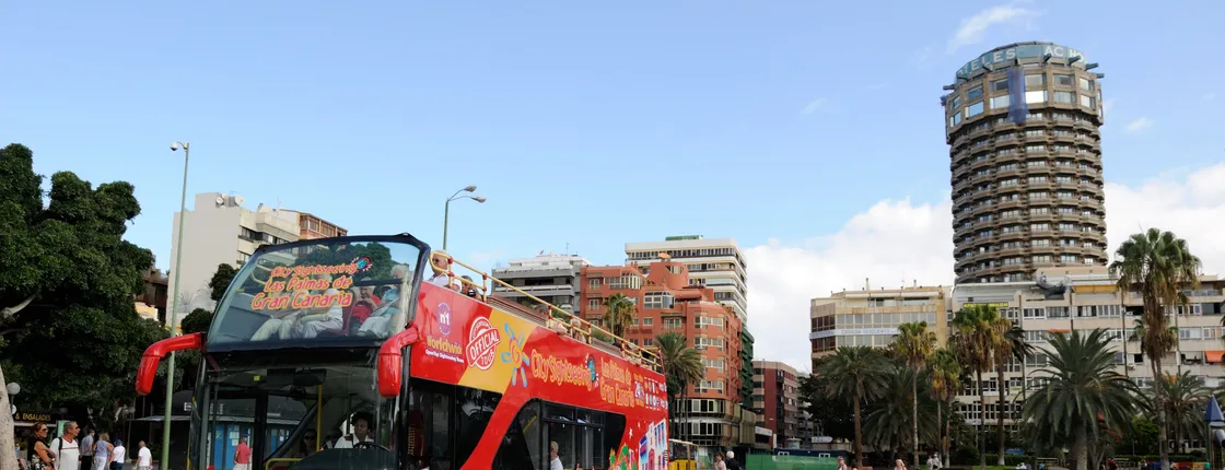 Sightseeing bus tour of Las Palmas de Gran Canaria with 1-day access
