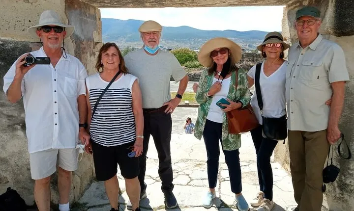 Private Family Tour visitng Mitla, Mezcal Factory, HIerve el Agua