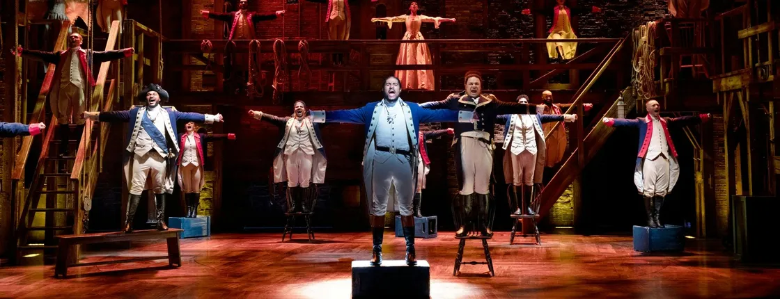 Hamilton, the musical experience at Victoria Palace Theatre