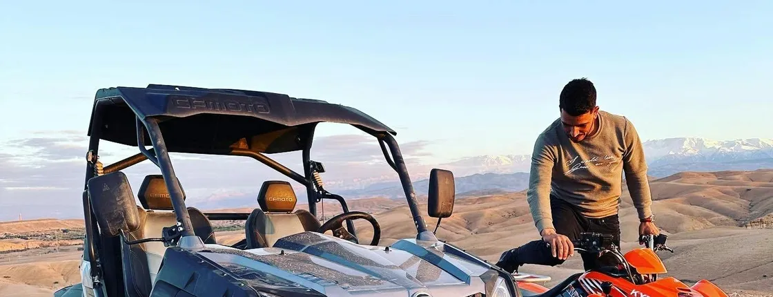 Agafay desert private buggy tour from Marrakech