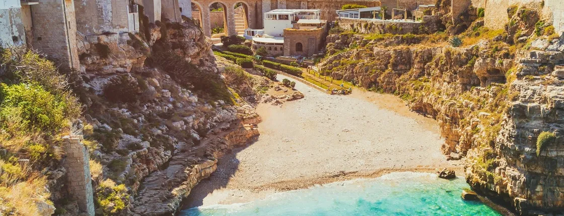 Boat trip with snorkelling and free time in Polignano from Monopoli