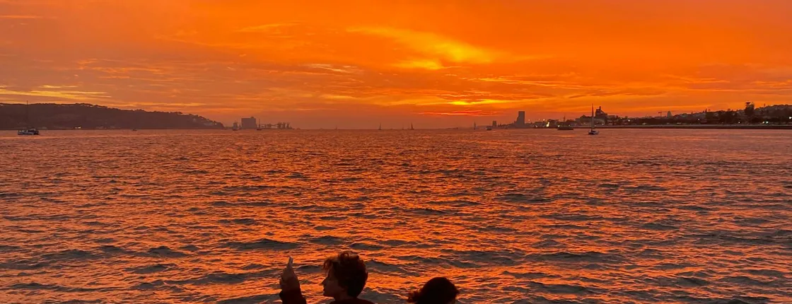 Sunset Boat Cruise with Wine in Lisbon