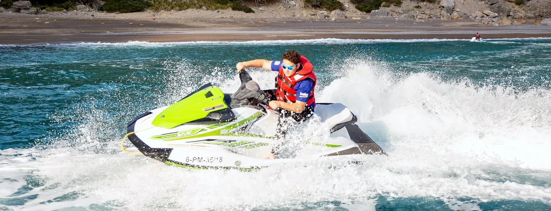 Coll Baix and Eagle's nest jet ski tour