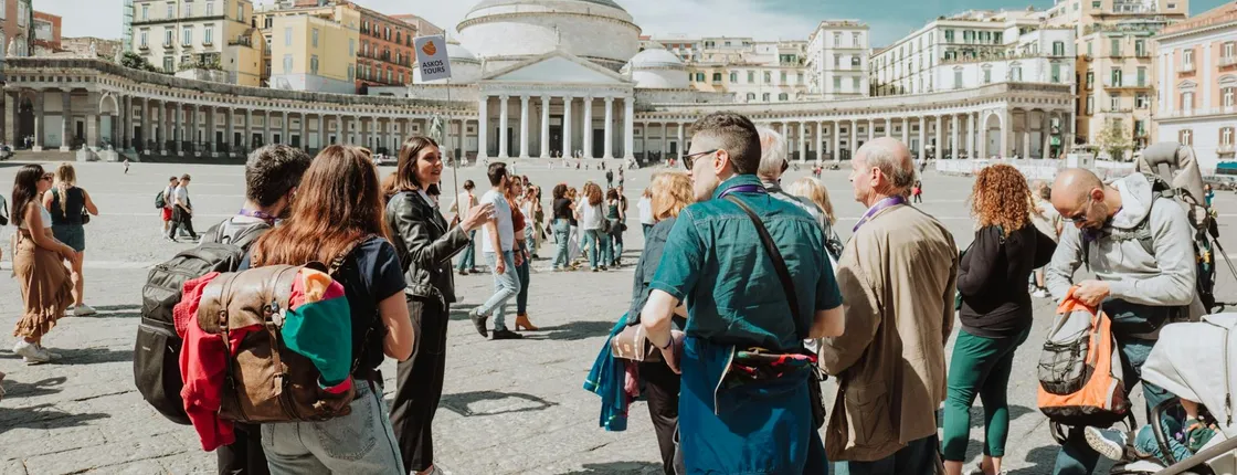 Royal Palace of Naples and monumental area small group tour