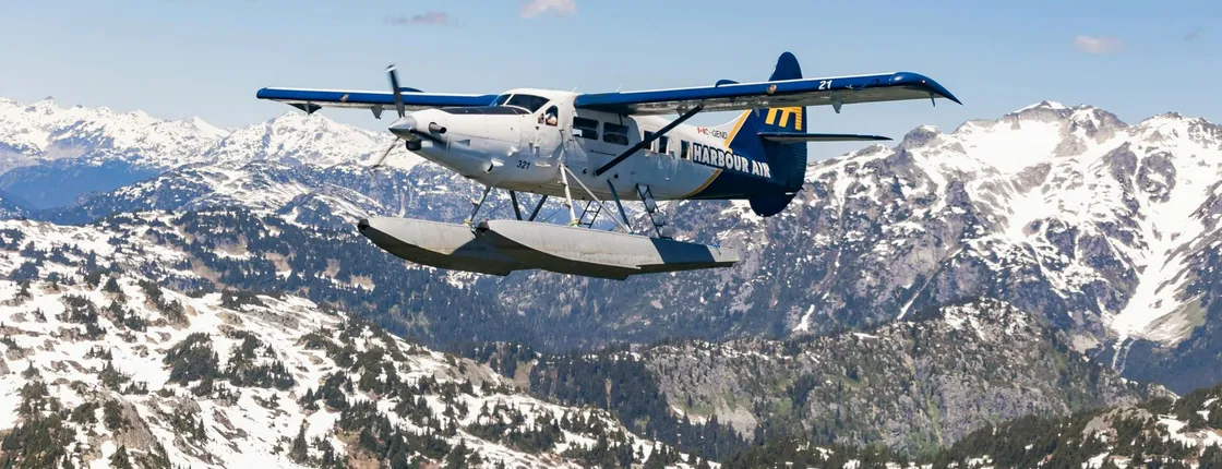 Whistler glacier seaplane tour