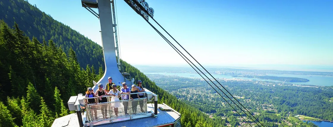 North Shore Mountain tour with Capilano Suspension Bridge