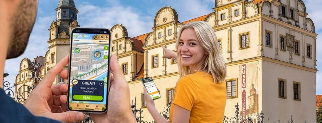 Self-guided digital scavenger hunt in Dessau-Roßlau