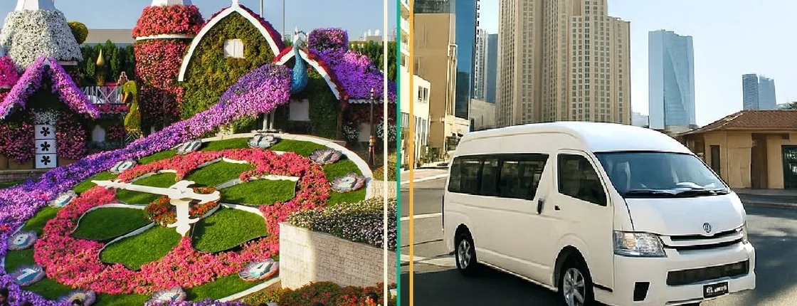 Miracle Garden tickets with hotel transfer