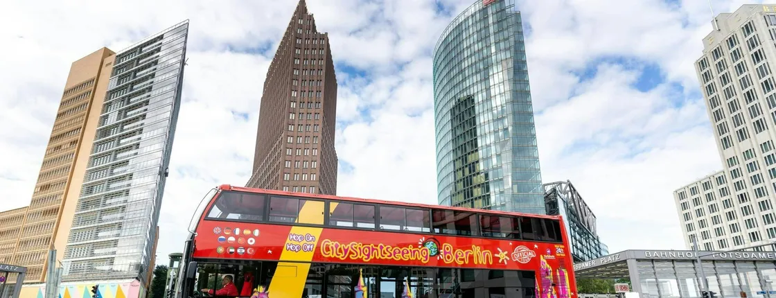 West and East Berlin 2 routes hop-on hop-off sightseeing bus tour