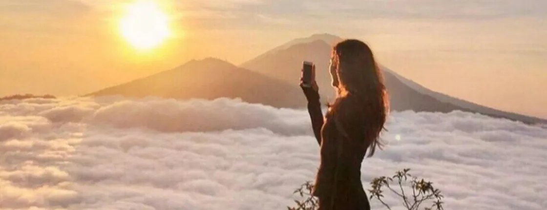 Guided Mount Batur sunrise hike plus natural hot springs