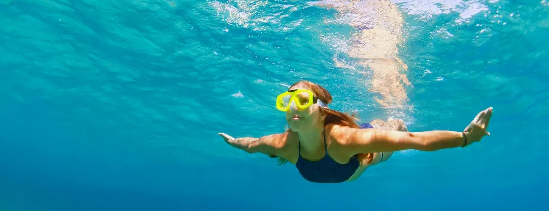 Snorkeling in the Gulf of Orosei from Cala Gonone