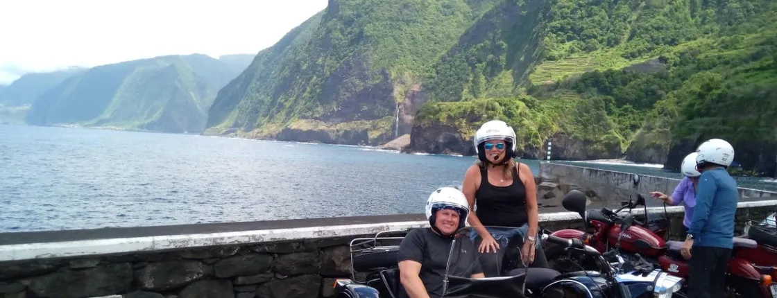Madeira half-day old road west sidecar tour