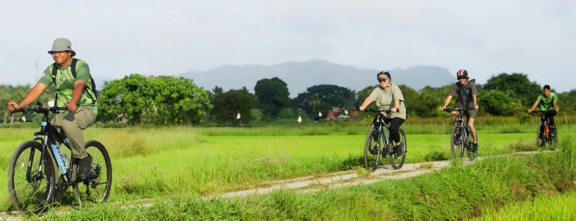 Countryside biking guided tour in Langkawi