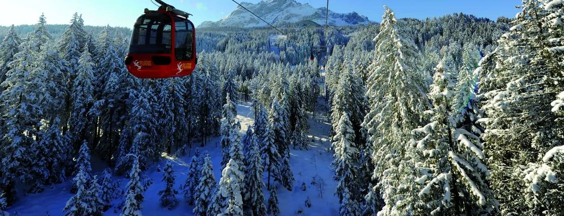 Pilatus winter ticket with gondola and aerial cableway from Kriens