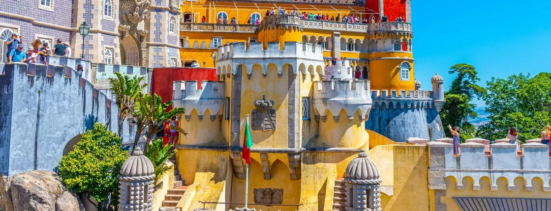 Sintra, Pena Palace, Cape Roca, and Cascais small group tour