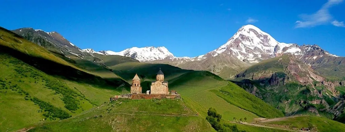 Kazbegi, Ananuri, and Gudauri legendary landscapes guided tour