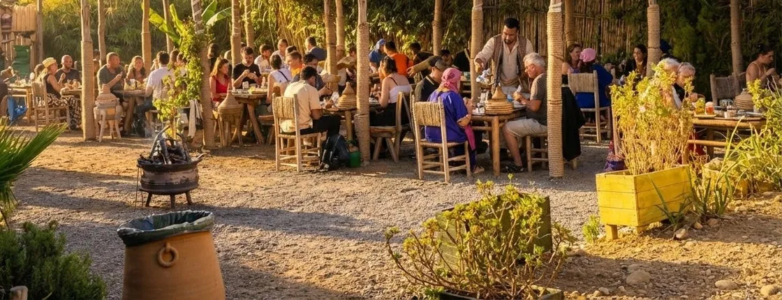 Timlalin Dunes sunset tour with canyon visit and barbecue dinner