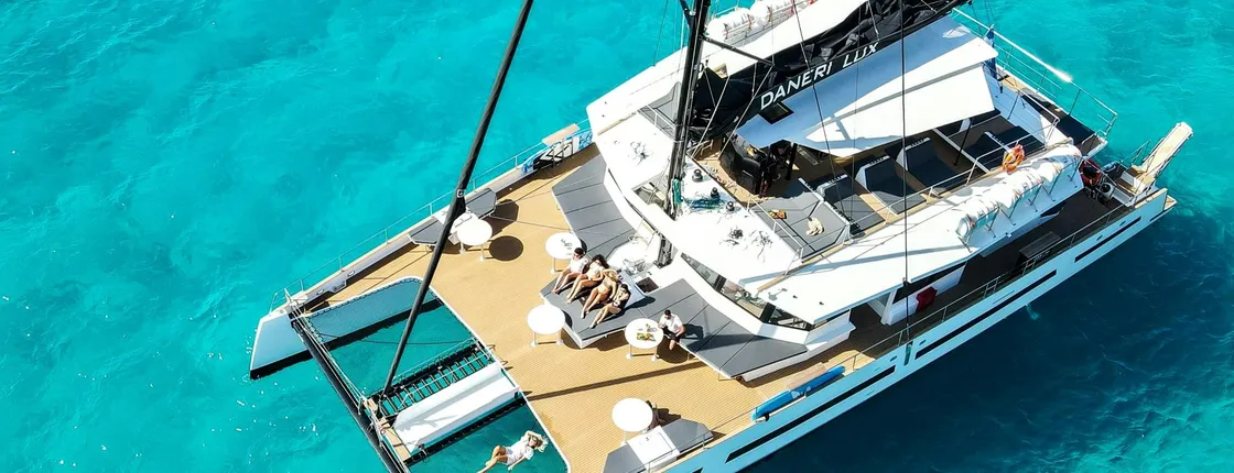 Balos and Gramvousa catamaran cruise in Crete