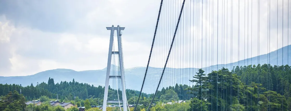 Private Beppu excursion with Beppu Hells and Kokonoe Bridge