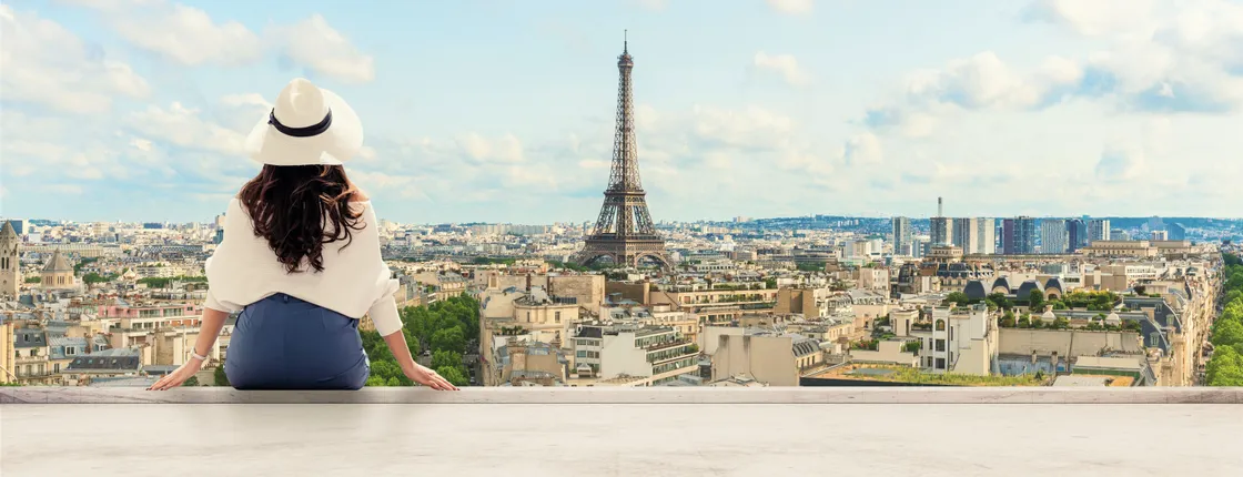 Eiffel Tower stair climb with summit access