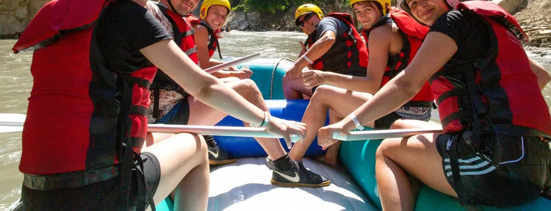 White water rafting experience on the Dalaman River