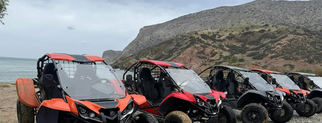 Buggy safari to ghost villages, olive mill and El Greco’s birthplace