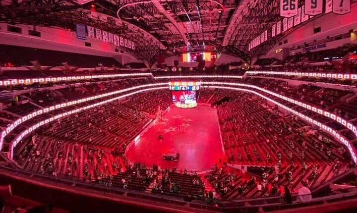 Dallas Stars ice hockey game at American Airlines Center