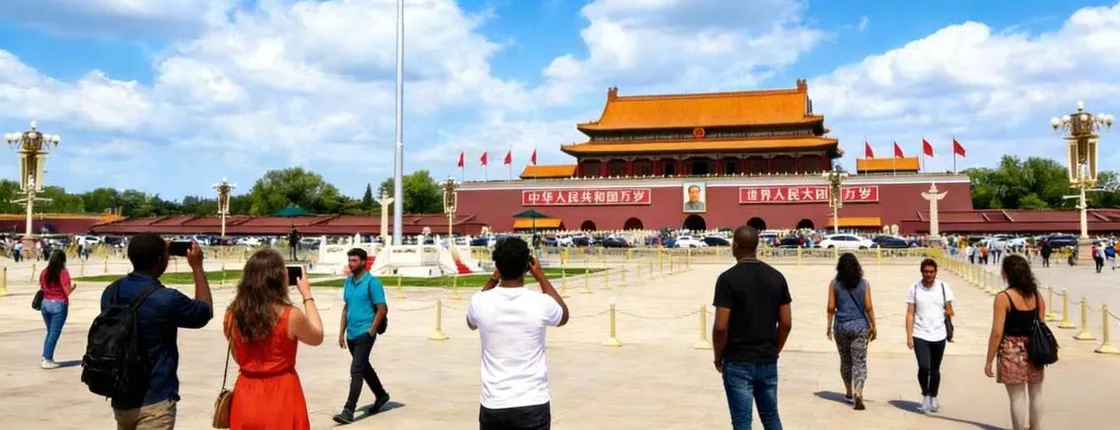 Registration service for Tiananmen Square in Beijing