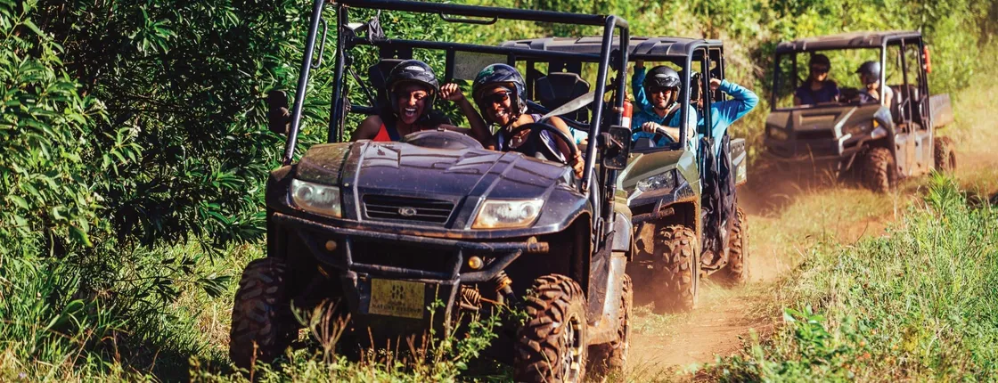 Mauritius quad or buggy tour at Bel Ombre Nature Reserve
