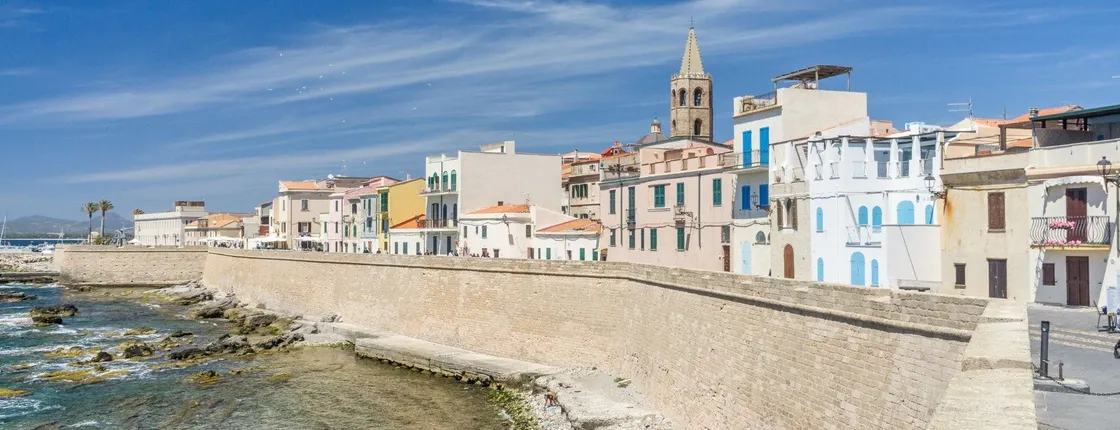 Alghero historic center walking tour