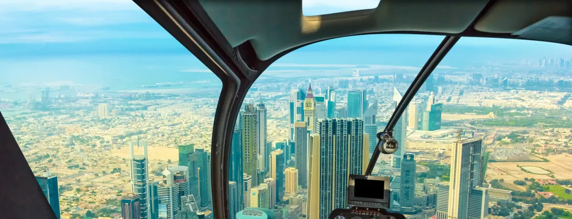30-minute helicopter tour over Dubai