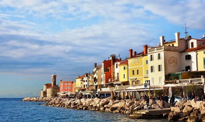 Piran & Panoramic Slovenian Coast from Trieste