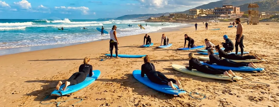 Surf Lesson from Agadir and Taghazout