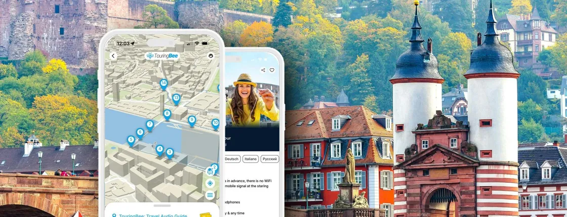 Heidelberg self-guided walking tour with audio app