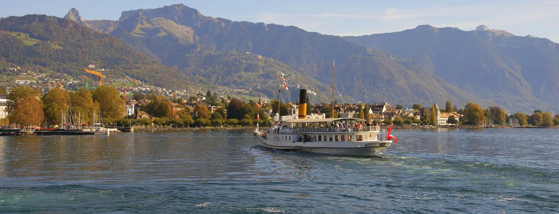Riviera cruise of Lake Geneva from Montreux