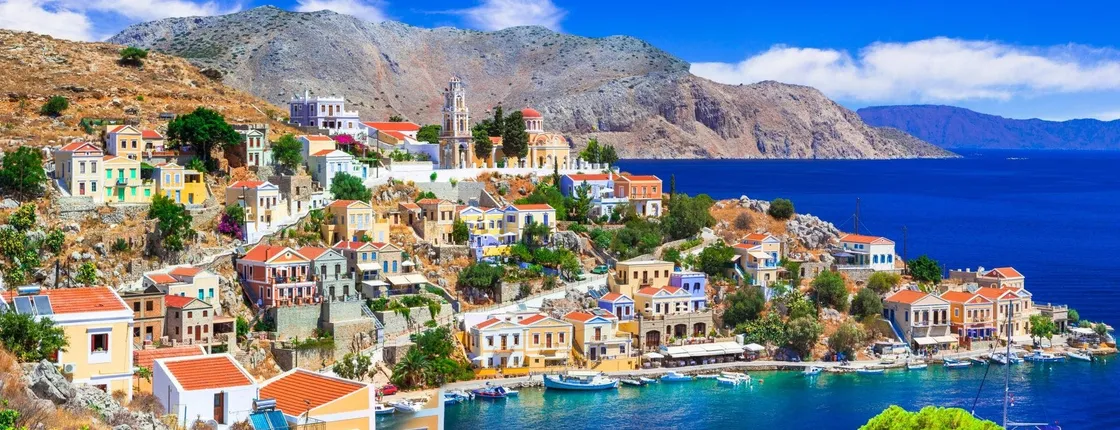 Guided e-bike tour of Symi Island highlights