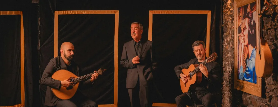 Madeira Fado experience with a glass of wine