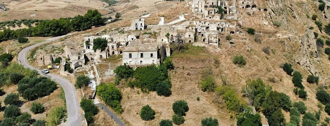 Craco ghost town and Lucano museum tour from Matera