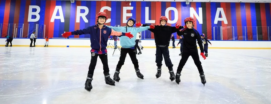 FC Barcelona ice skating entrance tickets