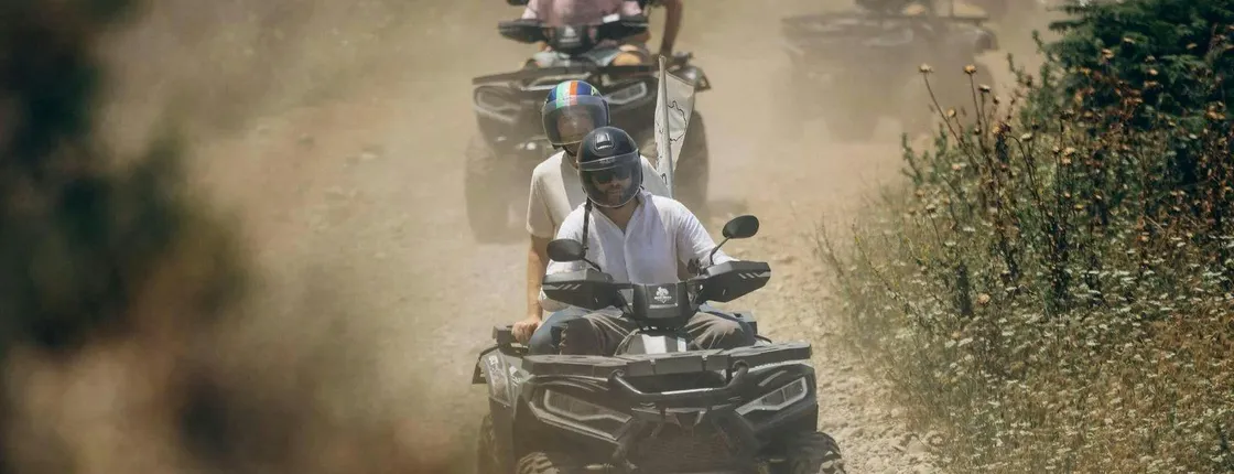 Bovilla Lake ATV adventure from Tirana