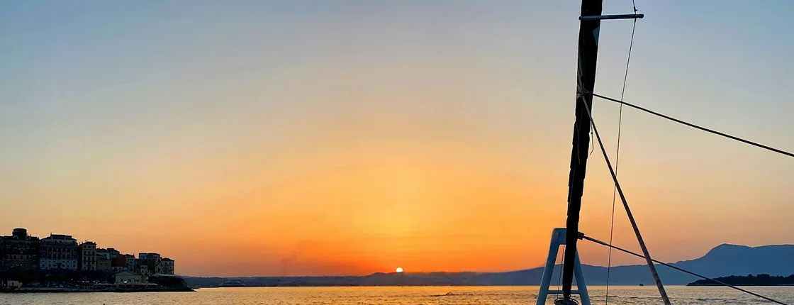 Catamaran sunset cruise from Rhodes New Marina – ticket only