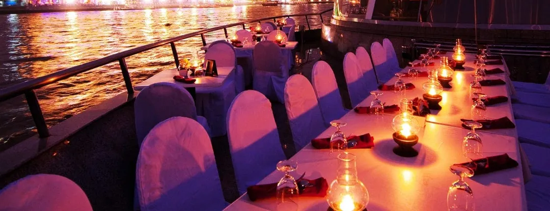 Chao Phraya River Dinner Cruise by White Orchid Ticket Only
