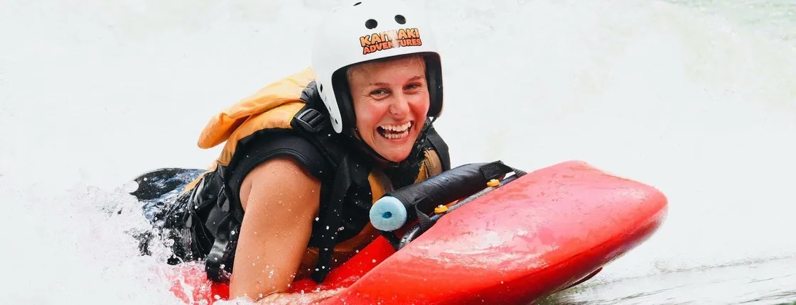 Kaituna whitewater sledging experience