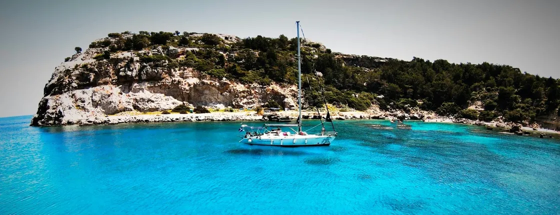 Rhodes bay to bay sailing cruise