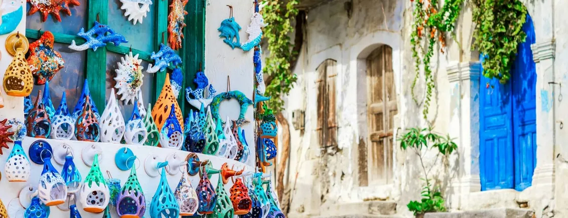 Full-day tour with Cretan caves, olive oil and pottery from Plakias