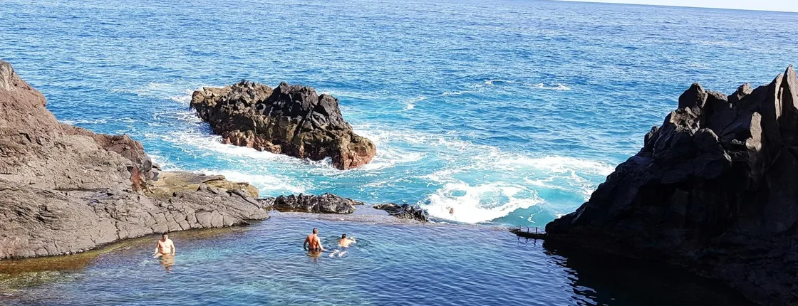 Northern wonders & Porto Moniz lava pools on open roof 4x4 tour