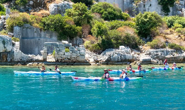 Kas: Guided Kekova Sea Kayaking Tour