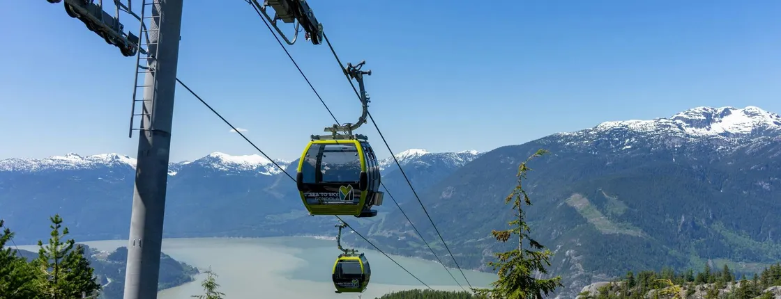 Day trip sightseeing tour to Whistler and admission to Sea to Sky Gondola